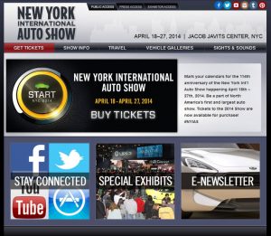 New York International Auto Show de 18 a 27 de abril de 2014