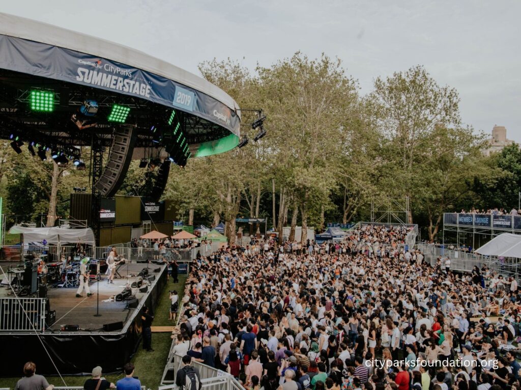 SummerStage da City Parks Foundation: registro por Merissa Blitz