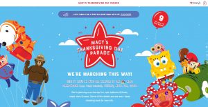 Macy’s Thanksgiving Day Parade dá início a temporada de festas