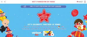 A Macy’s Thanksgiving Day Parade será transmitida hoje!