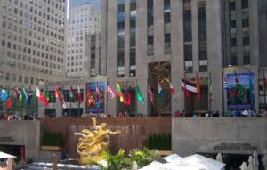 Rockefeller Center terá sua própria quadra de tênis durante o US Open