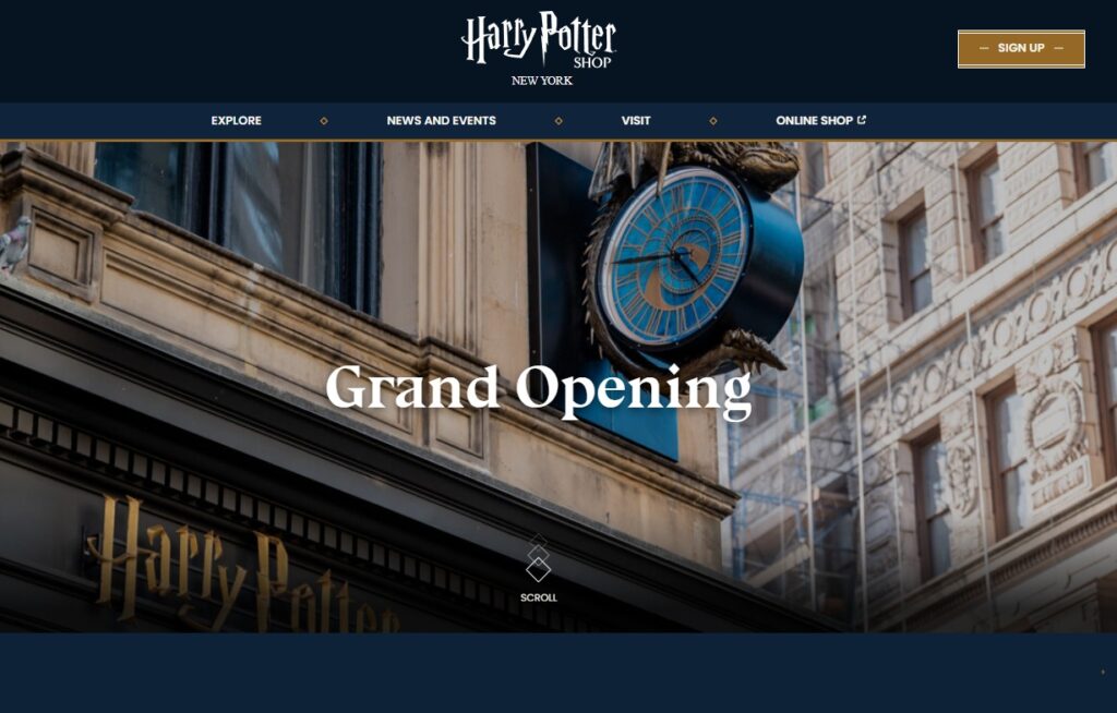 harry potter shop new york