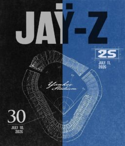 Jay-Z anuncia dois shows históricos no Yankee Stadium e transforma Nova Iorque em palco de celebração do hip-hop